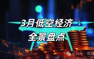 3月低空经济全景盘点：政策、产业、资本、城市，一文看透万亿赛道最新风向