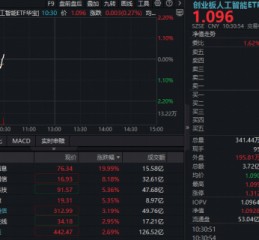 低开高走，逆市上涨！云厂商涨价潮来袭，华宝基金创业板人工智能ETF（159363）飘红，铜牛信息20CM涨停