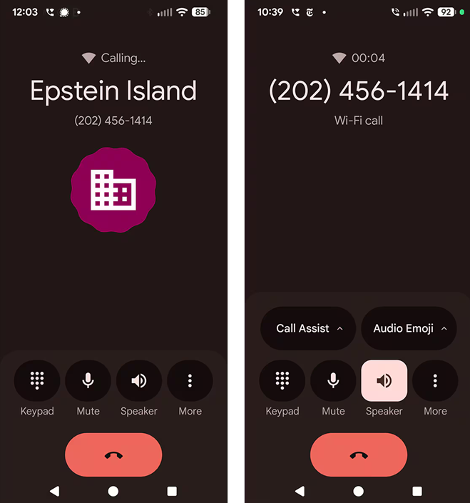 美记者致电白宫,惊讶发现“正呼叫爱泼斯坦岛”……-第1张图片-51吃大瓜 美记者致电白宫,惊讶发现“正呼叫爱泼斯坦岛”……-第1张图片-51吃大瓜