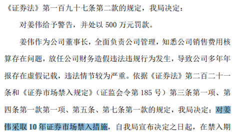 两份罚单，两人辞职：ST得润、ST百灵双双收行政处罚决定书-第6张图片-51吃大瓜