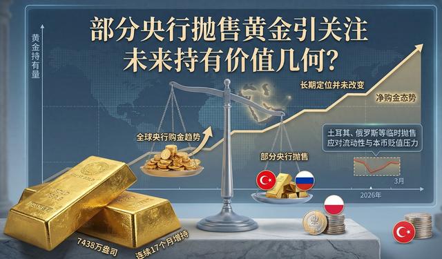 部分央行抛售黄金引关注 未来持有价值几何？-第3张图片-51吃大瓜