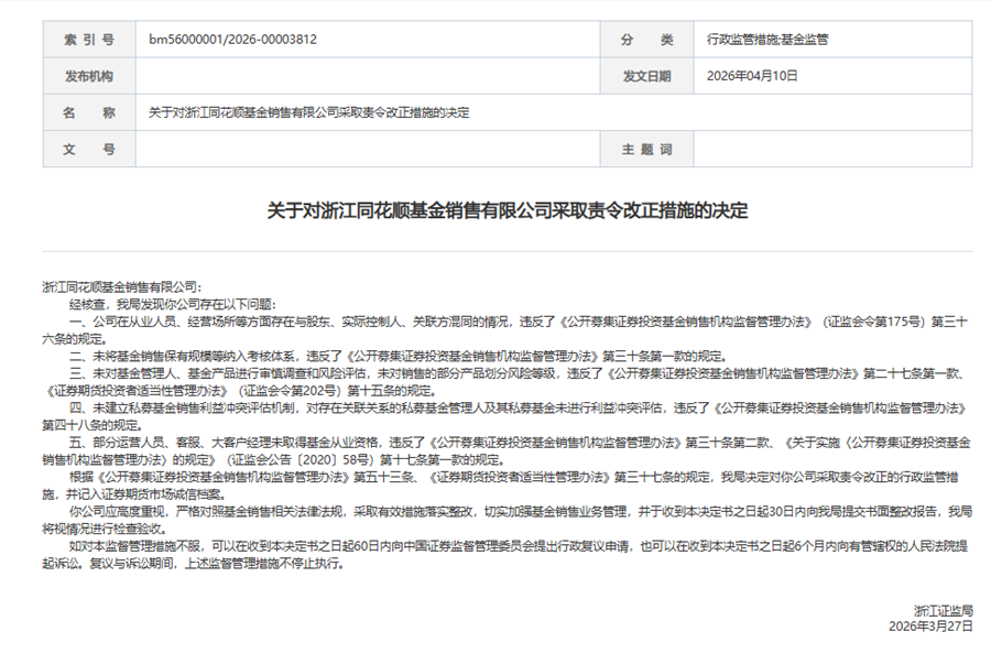 同花顺被罚-第2张图片-51吃大瓜