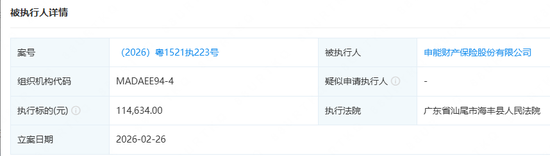 申能财险再成被执行人，累计执行标的超52万元-第2张图片-51吃大瓜